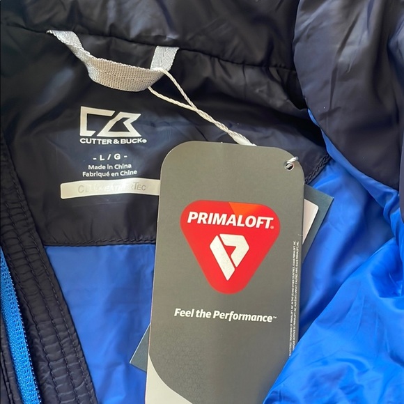 Cutter$Buck Women's Quilted Vest - Navy Blue - Picture 6 of 6